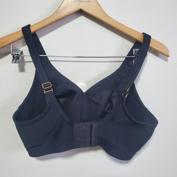 SOMA Embraceable Wireless Unlined FC Full Coverage Bra Black Women's 36DDD 36F - Picture 5 of 11